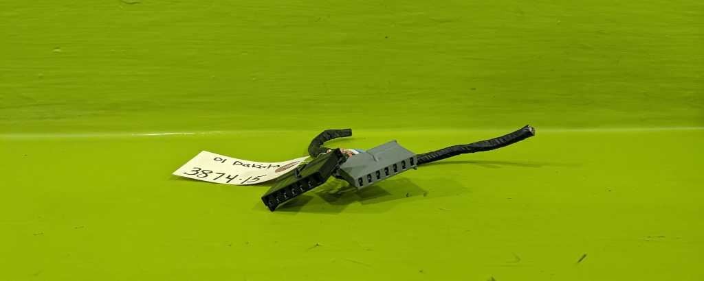 01 02 DAKOTA RADIO PIGTAIL WIRE HARNESS OEM 3874-15