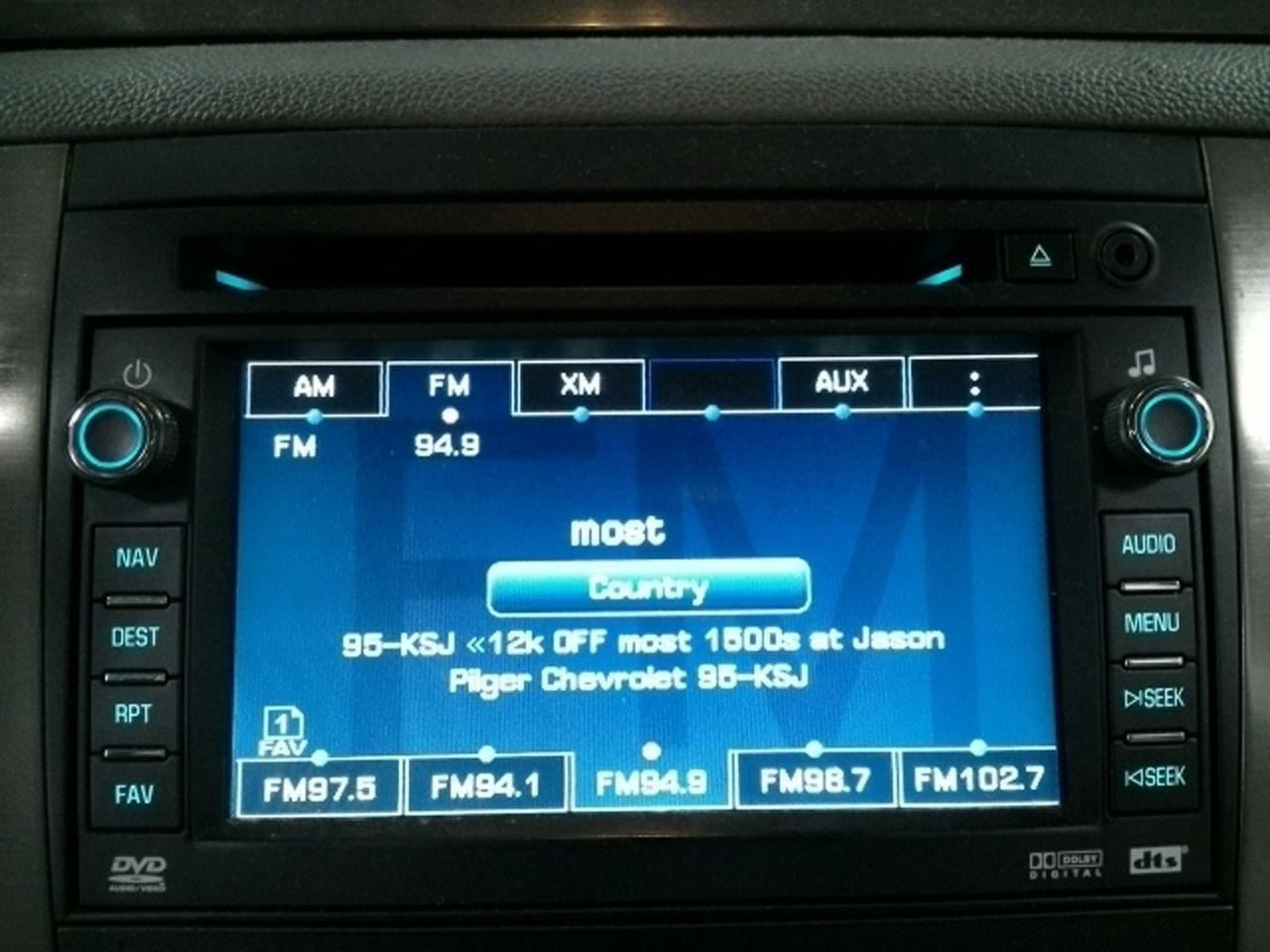 Audio Equipment Radio Opt Uvb ID 20807044 Fits 08-09 TAHOE 104843693