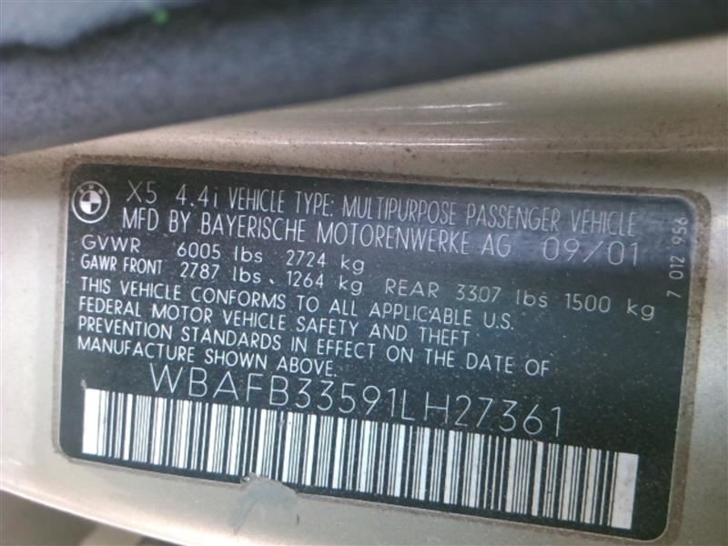 Audio Equipment Radio AM-FM Receiver Fits 00-06 BMW X5 524558