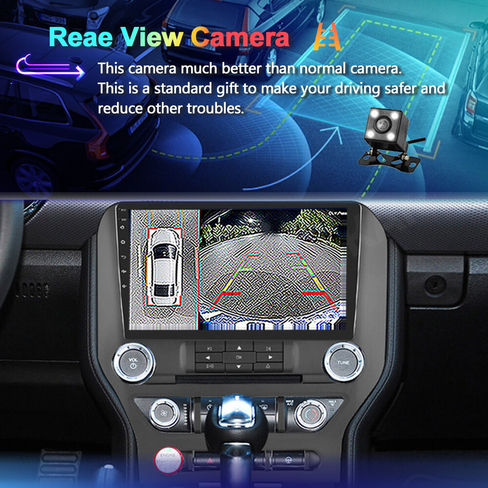 6G+128GB Car Stereo Radio For Ford Mustang 2015-2021 Android 14 Car Play GPS DSP