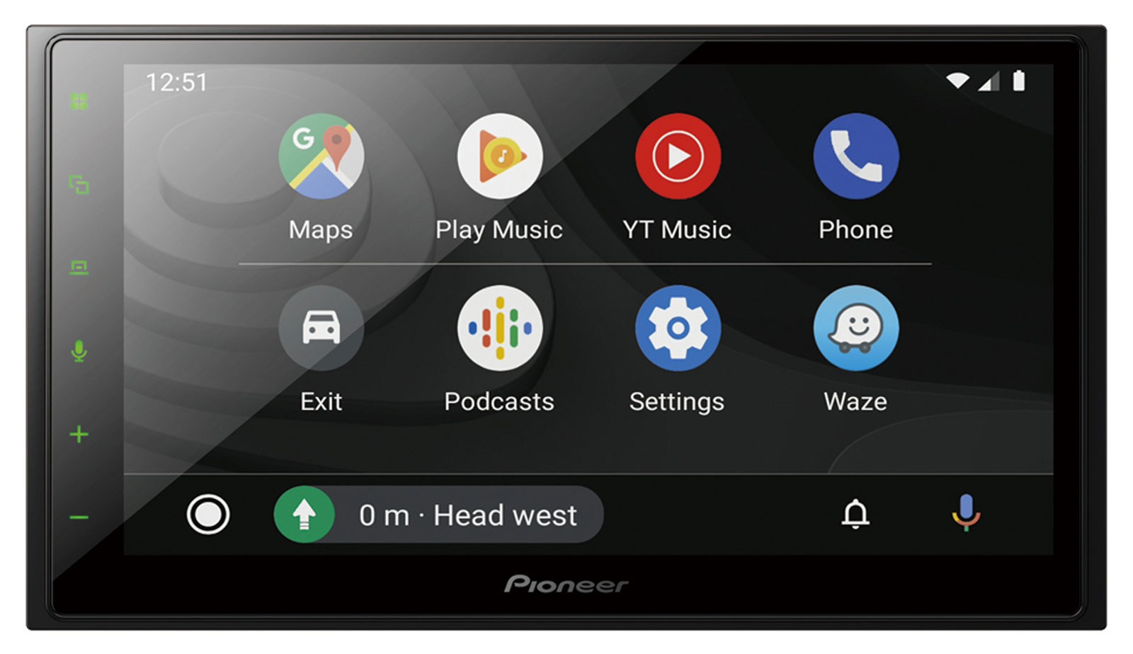 Pioneer MP3 Bluetooth DAB 2DIN USB Car Stereo for Kia Soul 14-19HP AUX Black