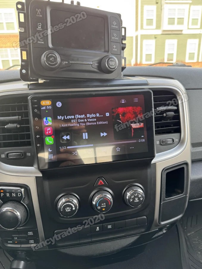 ANDROID 15.0 CARPLAY FOR 2014-2018 DODGE RAM 1500 2500 3500 CAR STEREO RADIO GPS