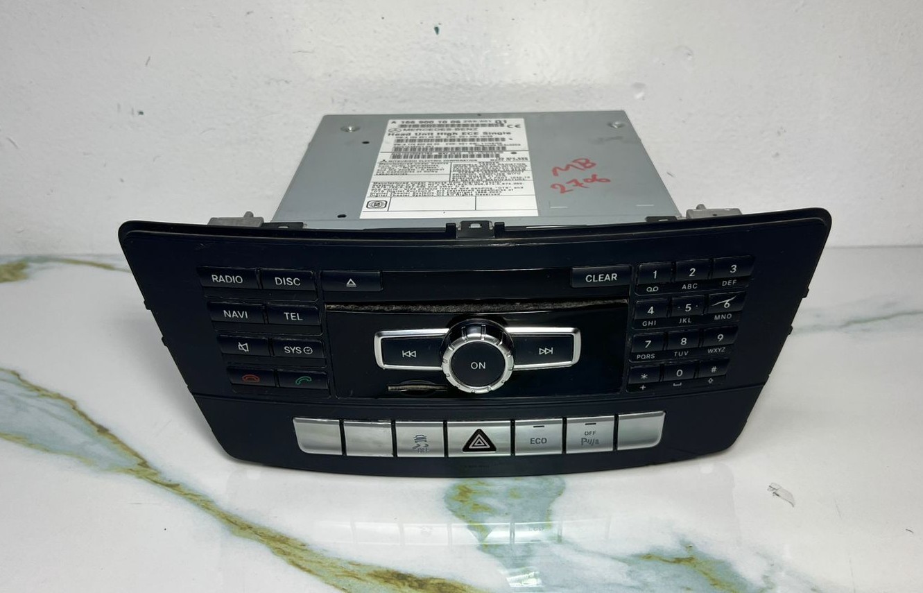 12-16 Mercedes-Benz W166 ML GLE Radio Audio Head Unit CD Player A166 9001006 OEM