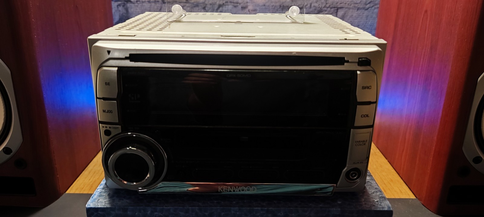 Kenwood DPX-50MD 2DIN CD MD AUX MP3 WMA AAC JDM Car Stereo Tested