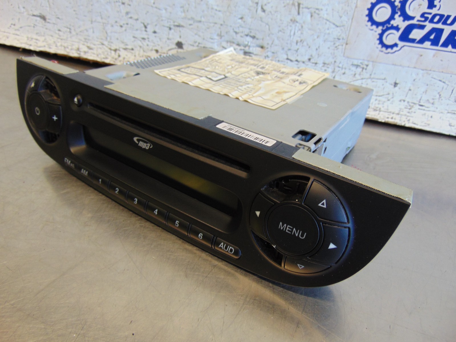 Fiat 500 Stereo Head unit 07-16 CD Player Radio Black 7355341840