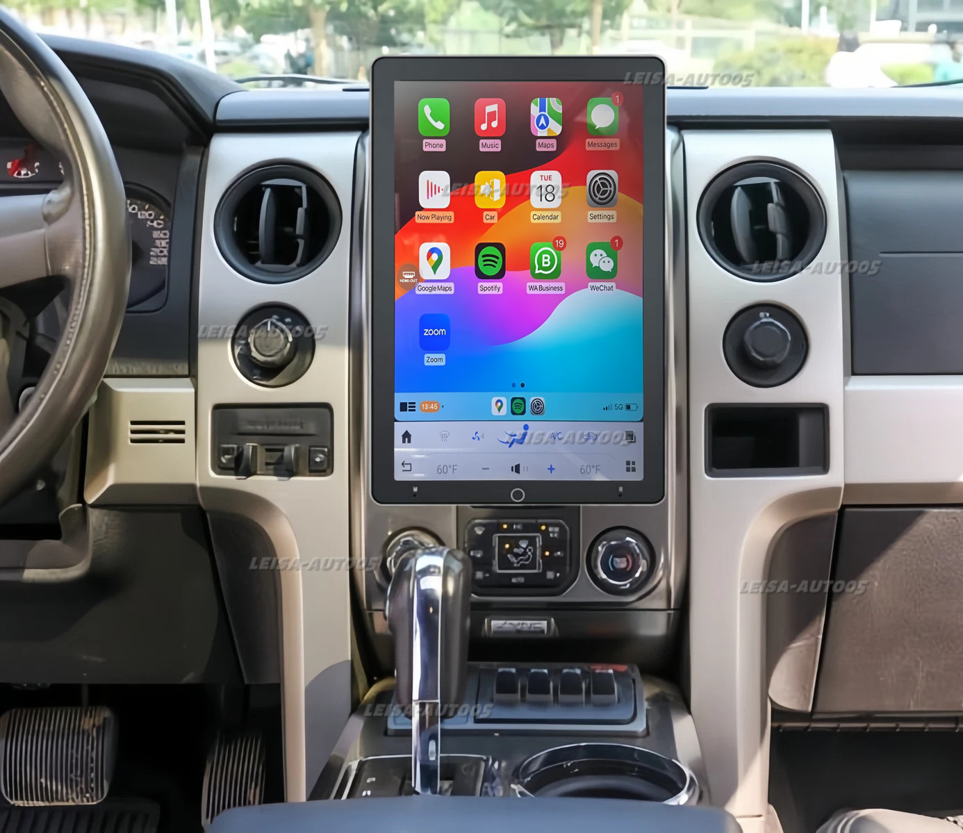 10.1”Android13 CarPlay Car Stereo Radio GPS Nav For 2013 2014 Ford F-150 Raptor