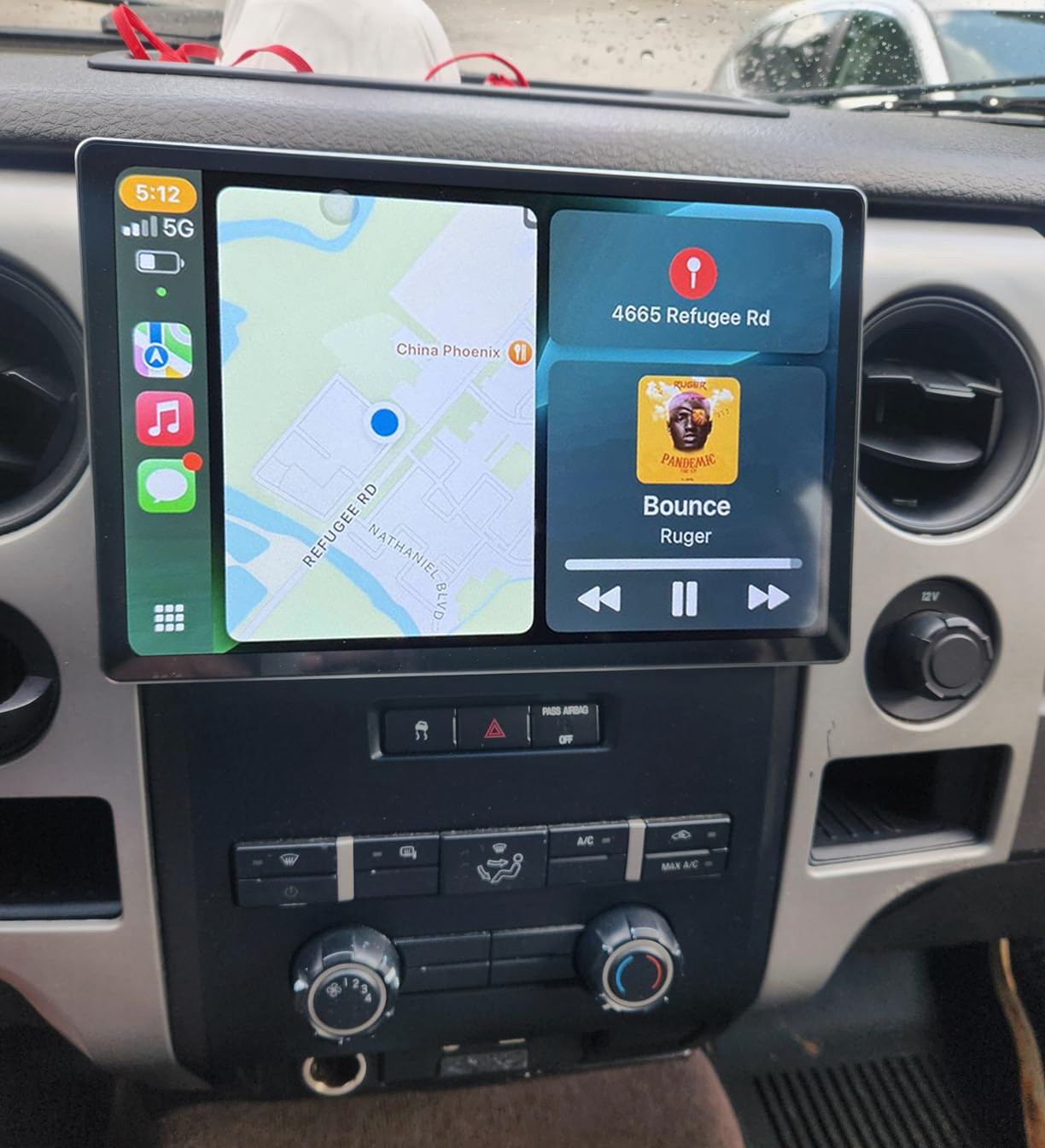 for Ford F150 2009-2012 8Core 64G Android13 CarPlay Stereo Radio FM/AM SWC WiFi