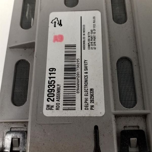 Audio Equipment Radio Opt Uui Fits 10-17 TRAVERSE 525331