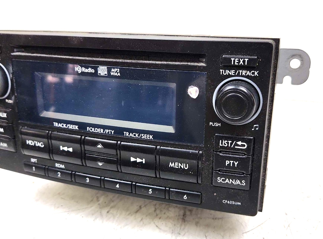 2014-15 Subaru Forester AM FM Radio CD Player MP3 WMA OEM CF625UM 86201SG620