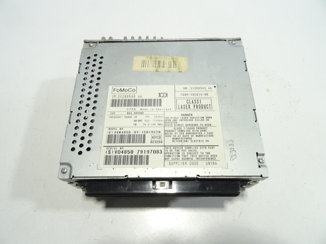 RADIO origineel Volvo XC70 (BZ) SUV 2.4 D5 20V AWD (D5244T4) 31260540