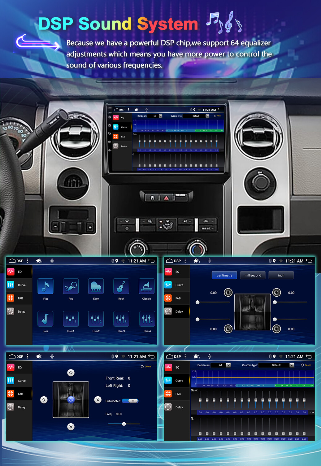 For Ford F-150 F150 2009-2012 Car Stereo Radio Navi Android 14 CarPlay SWC 128GB