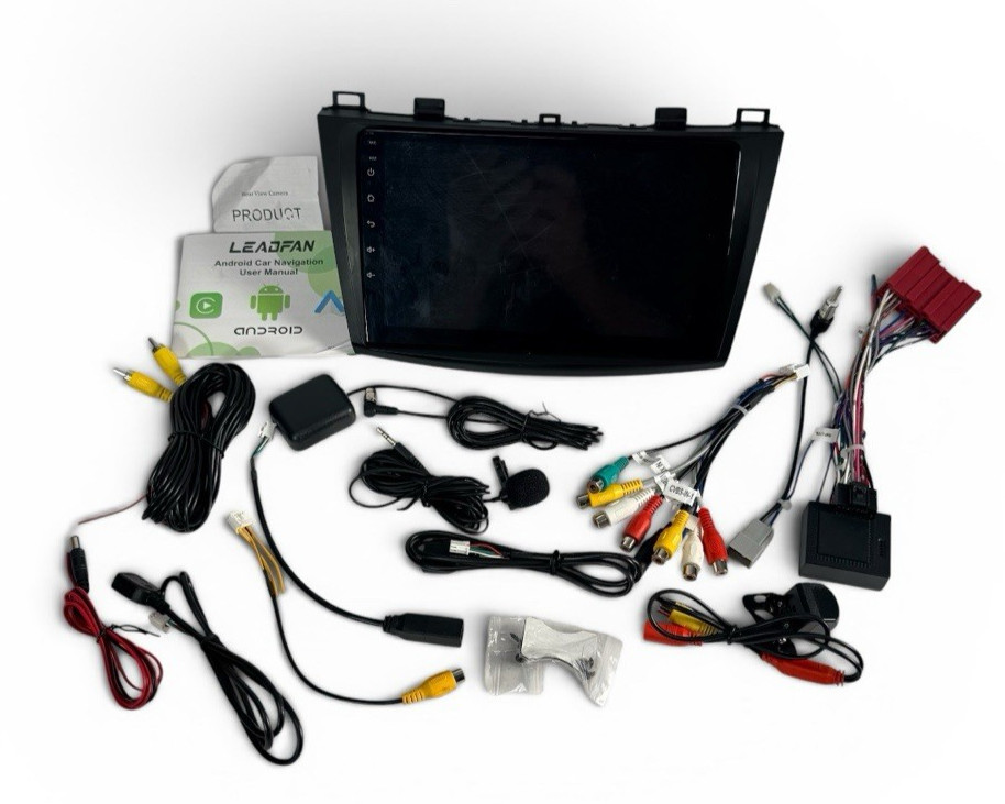 Car Stereo For 2010-2013 Mazda 3 Android Auto 13 9″ Radio CarPlay WiFi GPS BT