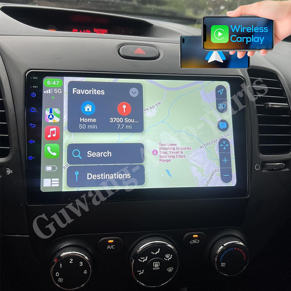 Apple Carplay para Kia Forte 2013-2018 Android 14 coche estéreo Radio GPS 4+64G