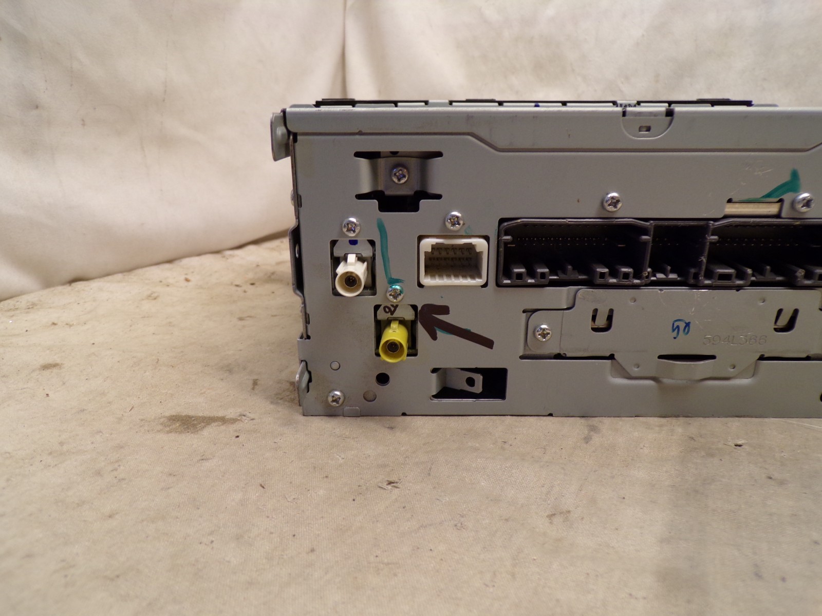 07-14 Dodge Chrysler Jeep Low Speed Radio CD Dvd MyGig Rbz P05091307AE HAE13