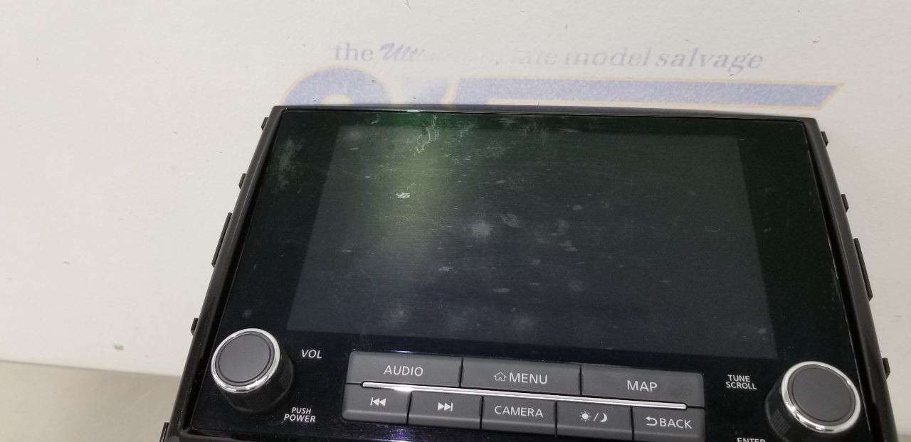 20 NISSAN TITAN RADIO ADUIO NAVIGATION DISPLAY RECEIVER CONTROL UNIT 259159FV2D