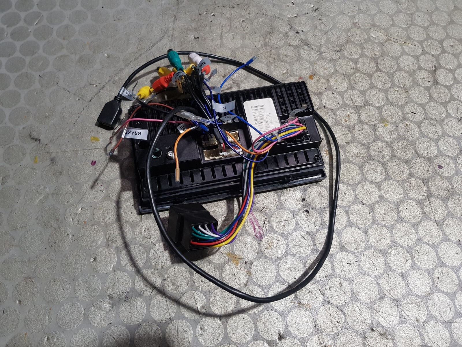 Aftermarket Bluetooth Navigation Head Unit Unknown Brand
