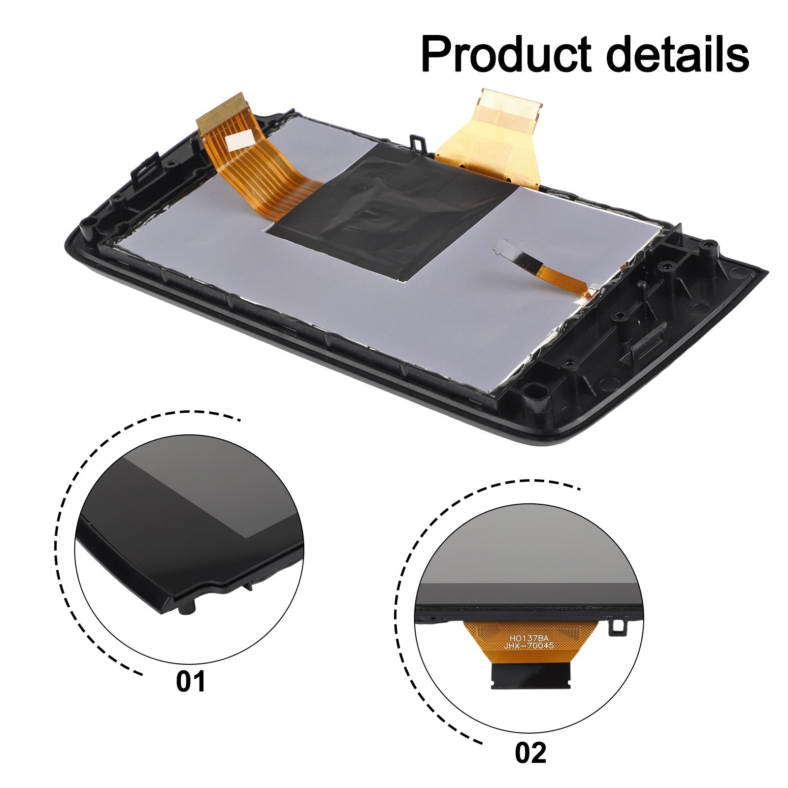 Navigation LCD Screen Auto LCD Screen Easy Installation Non-deformation