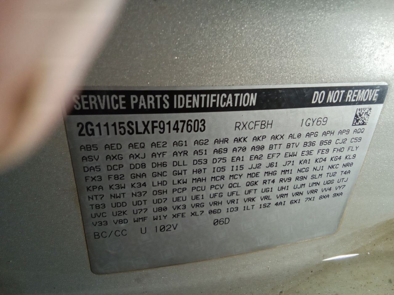 Audio Equipment Radio Amplifier Standard Audio System Fits 14-20 IMPALA 580053