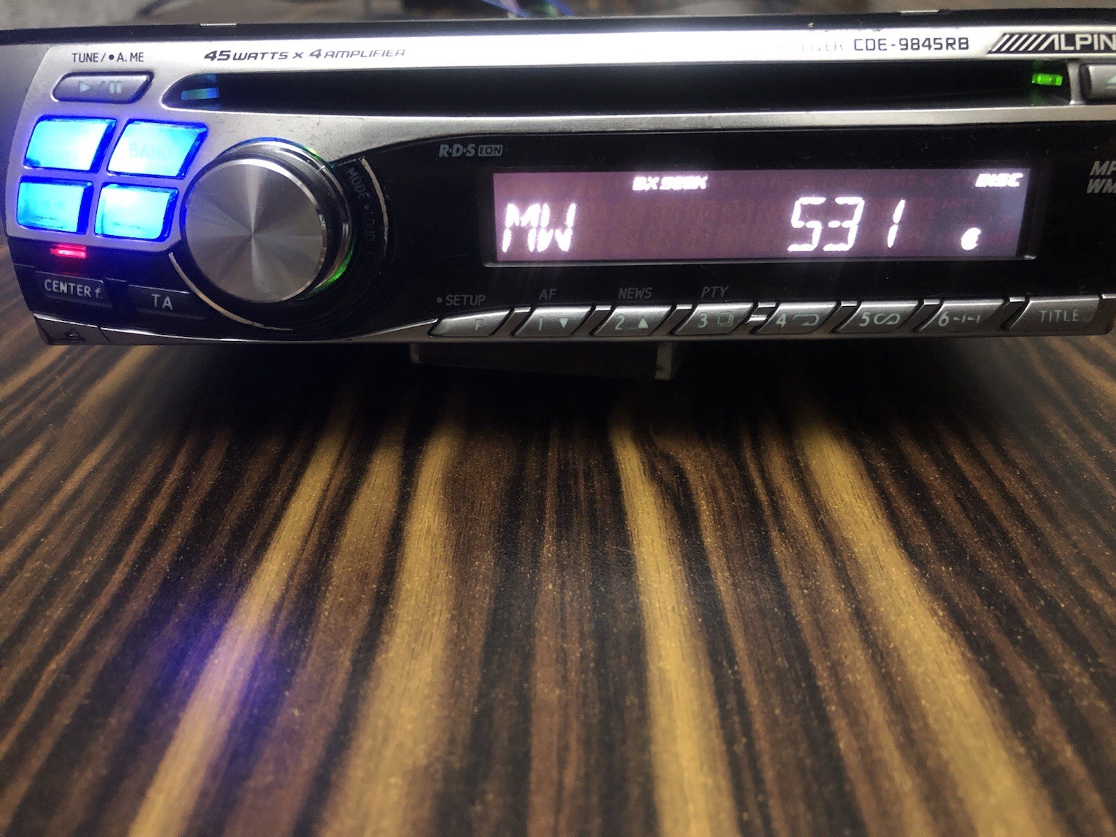 Alpine CDE-9845RB Original Car Radio Audio Stereo CD Player MP3 Radio