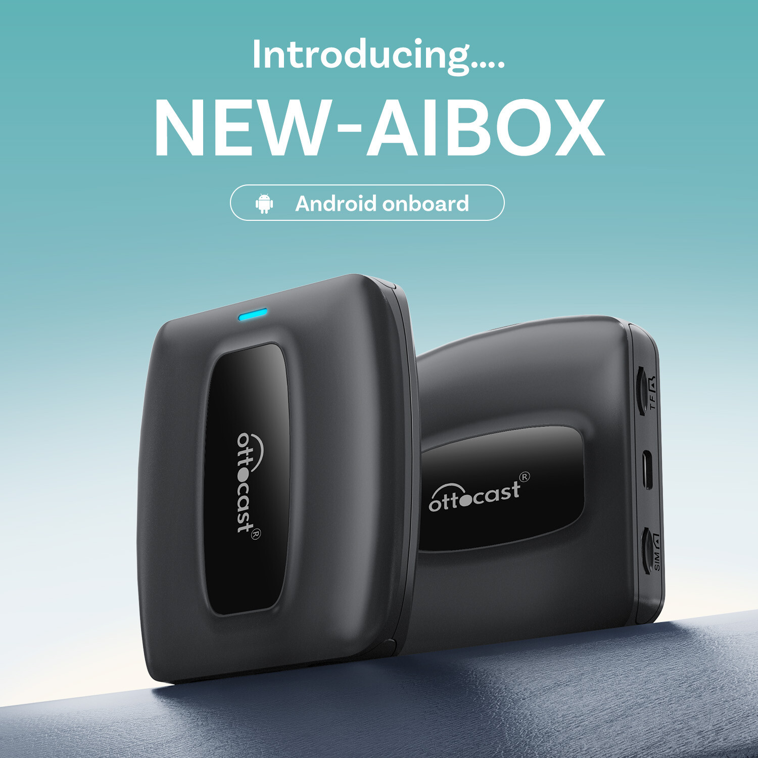 3in1 Ottocast EXP P3SE Android 12 AI Box Wireless CarPlay Adapter Youtube 4+64G
