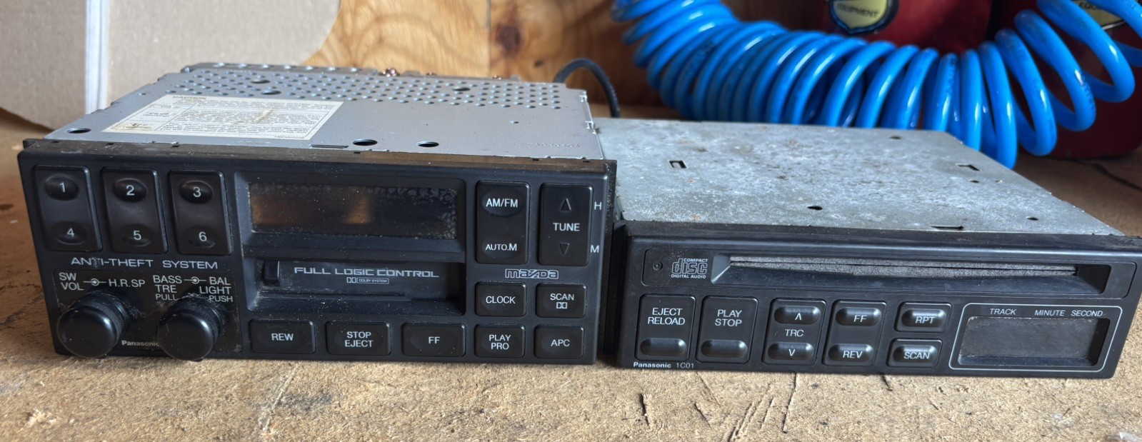 1995 Mazda Miata MX-5 NA OEM Panasonic 1267 AM/FM Radio w/Cassette Player & CD