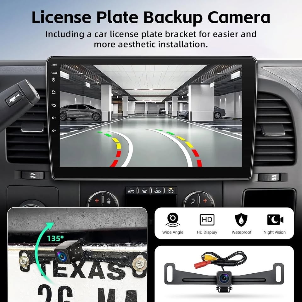 Android 15 10″ CarPlay Stereo for 2007-2013 Chevy Silverado Tahoe Sierra