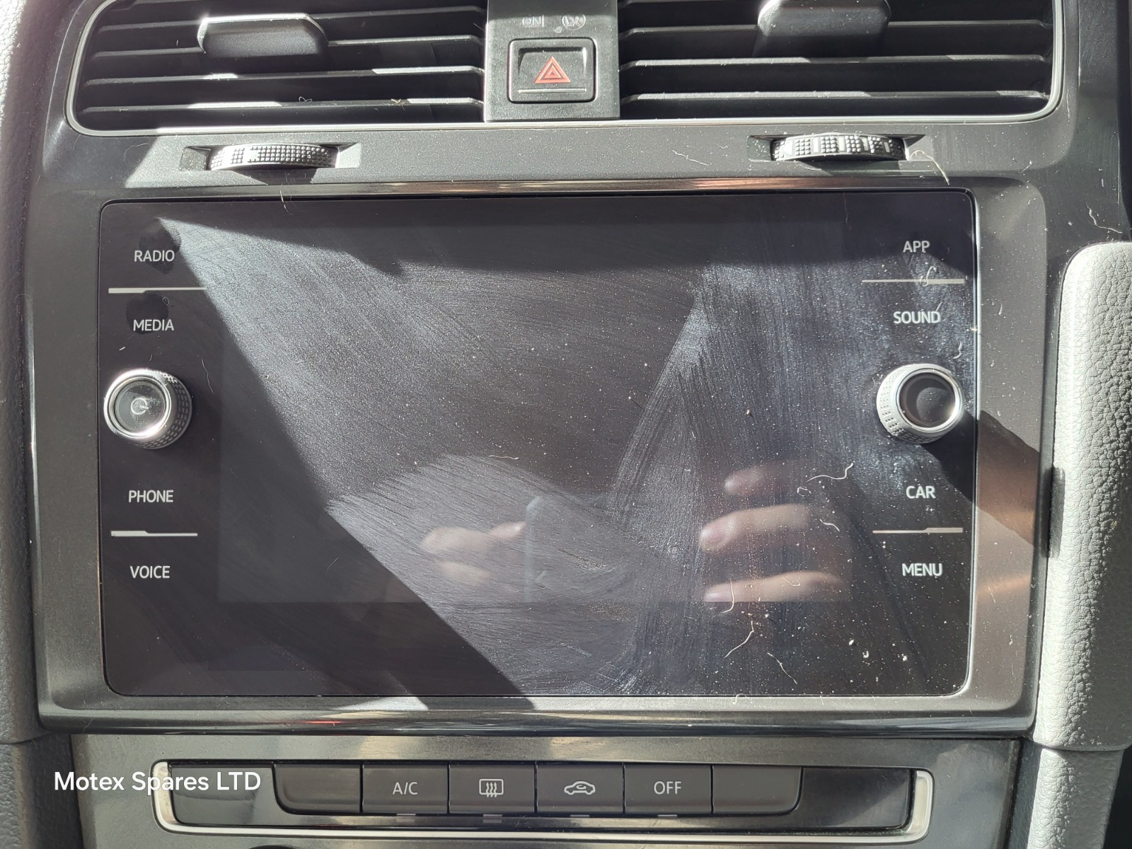 VW Golf MK7 Multimedia Stereo Display Screen 2012 – 2019 5G6919605A
