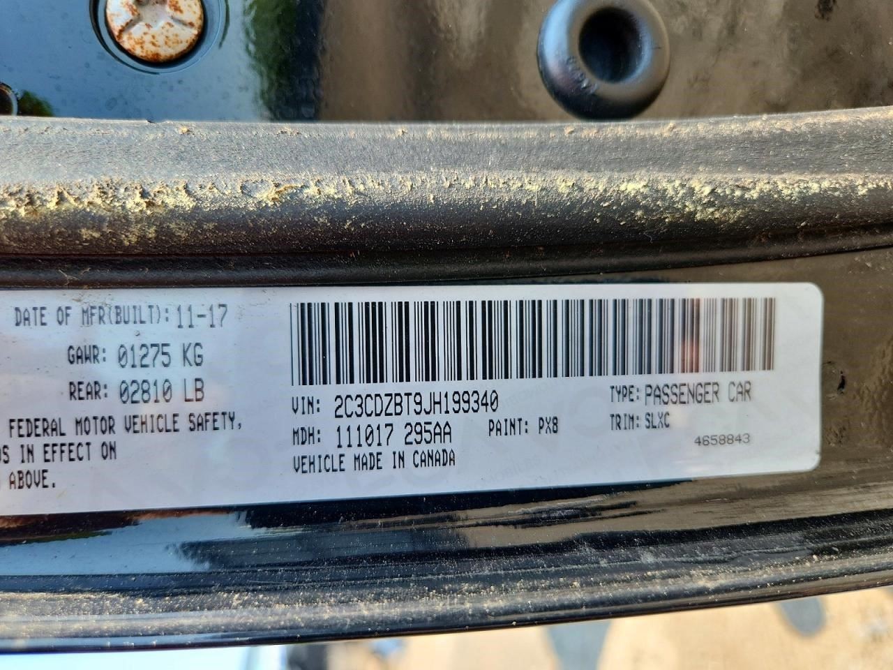 Audio Equipment Radio Amplifier 276 Watt Opt RD7 Fits 17-23 CHALLENGER 2164475