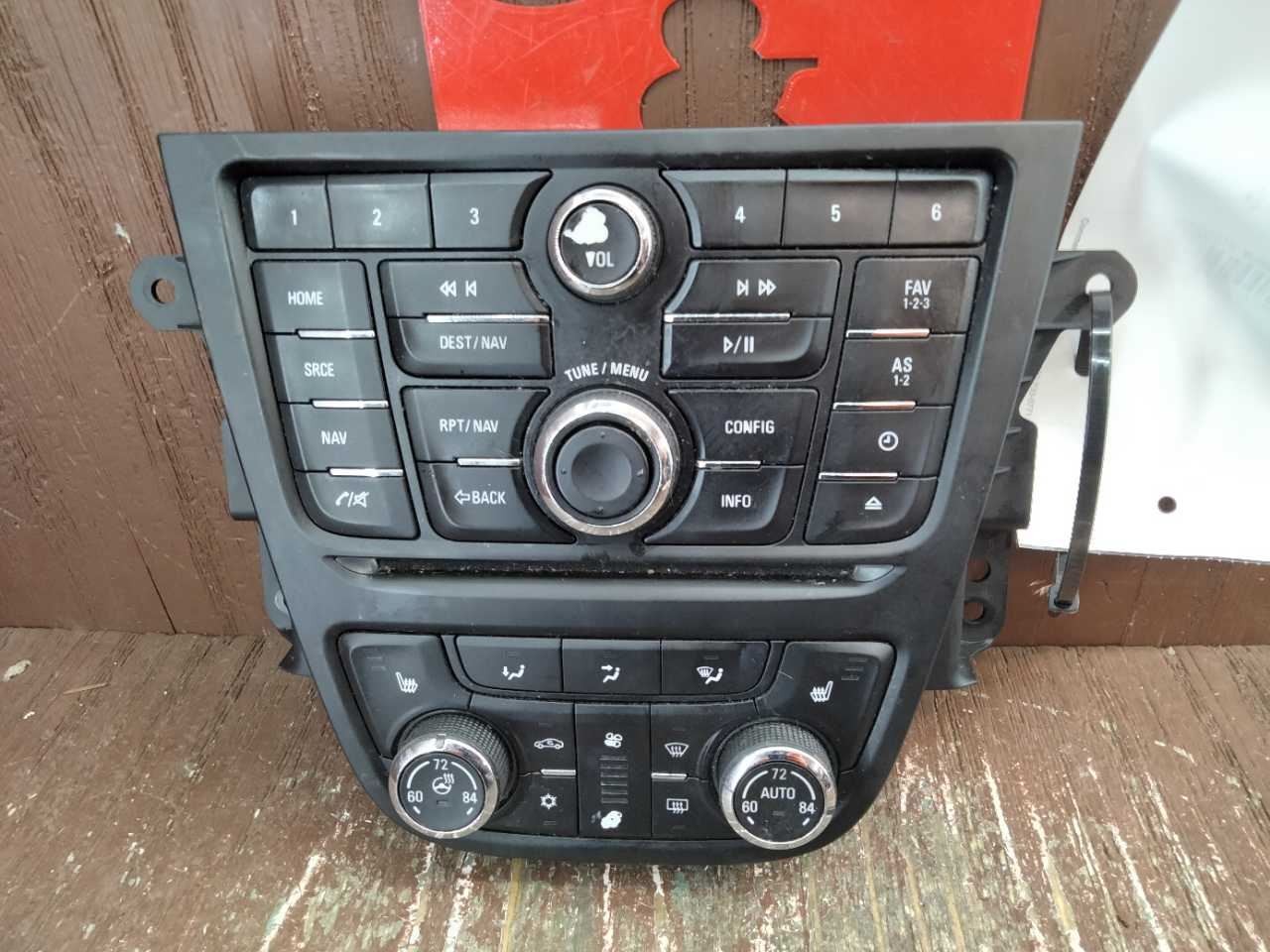 2013-2016 BUICK ENCORE RADIO RECEIVER DASH AC TEMP CONTROL 95319299