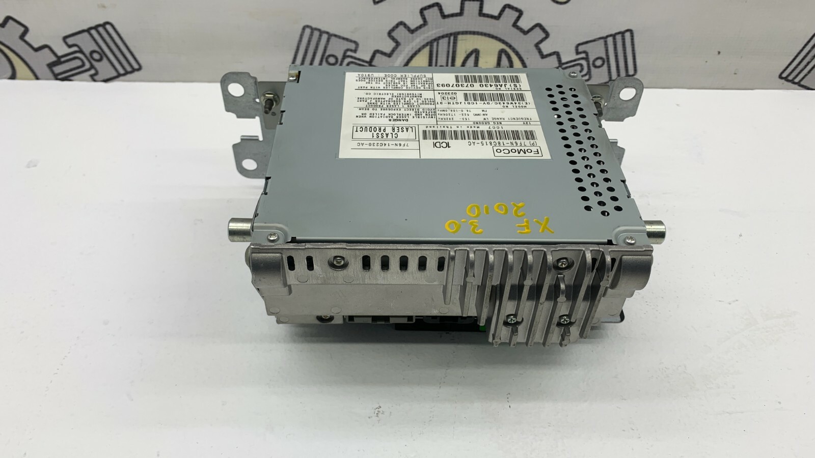 JAGUAR XF X250 RADIO STEREO CD PLAYER HEAD UNIT 7F6N-18C815-AC 2008-2011