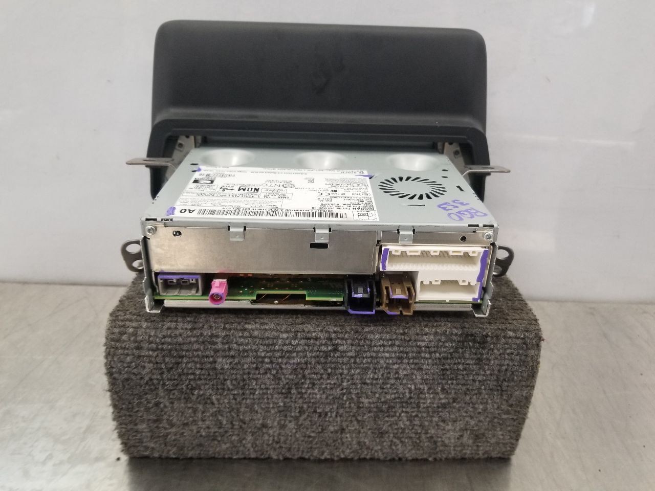 23 NISSAN ALTIMA SV FWD 2.5L AUDIO EQUIPMENT DISPLAY AND RECEIVER OEM
