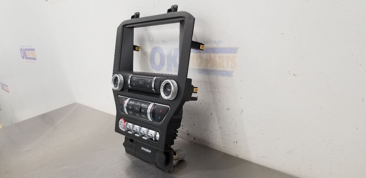 17 FORD MUSTANG RADIO AUDIO TEMPERATURE HVAC CONTROL PANEL FR3T18E245GD
