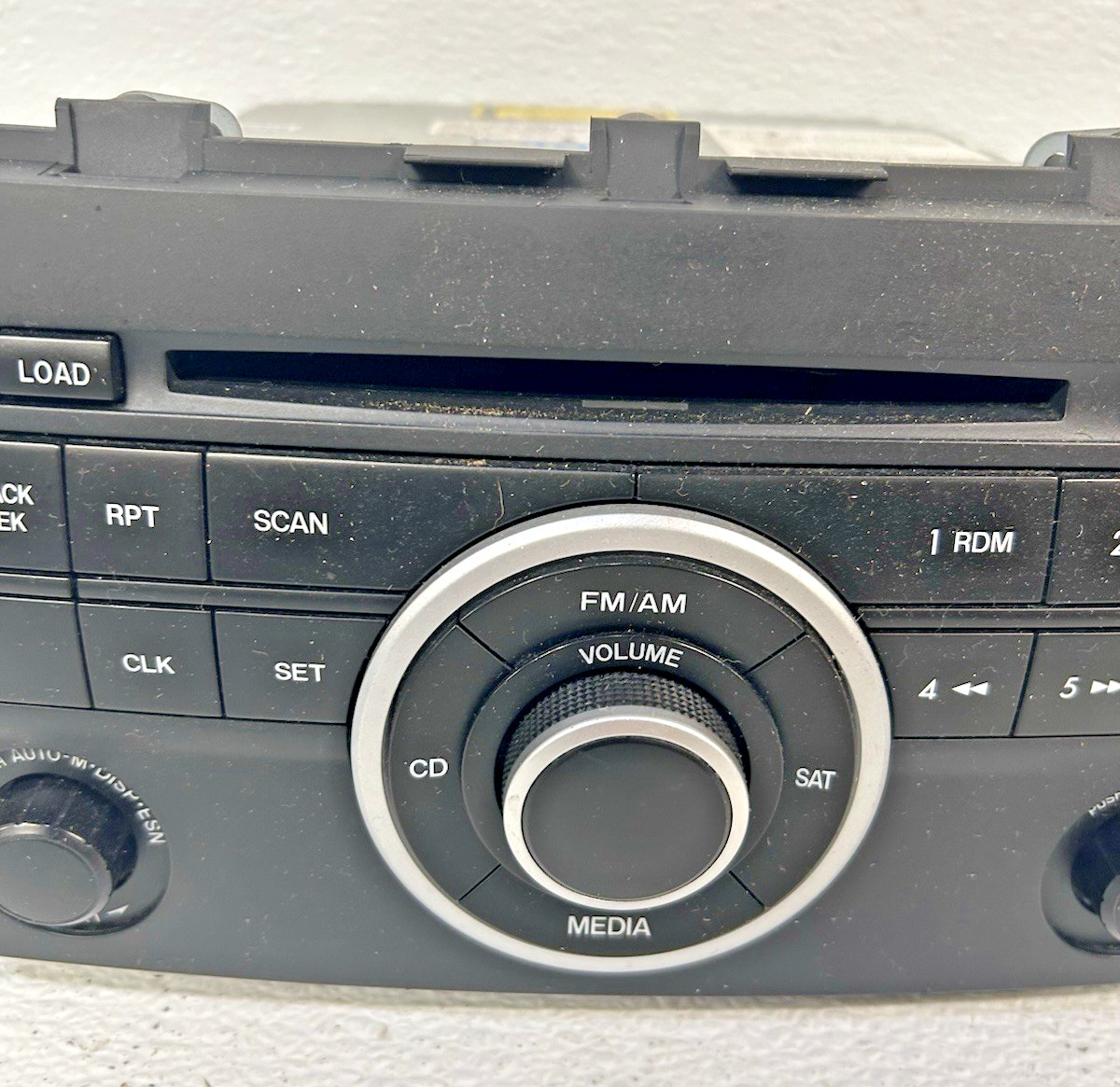 2007 Mazda CX-9 CX9 radio stereo 6 Disc CD player TD11 66 9R0 10 speaker Media