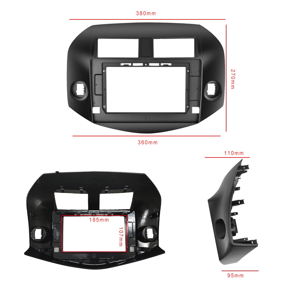 6+128GB For 2007-2011 Toyota RAV4 Carplay Car Stereo Radio GPS Android 15 Camera