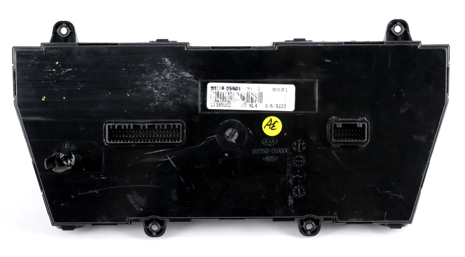 2016-2018 Kia Optima Automatic Temperature Control Panel Part Number 97250-D5001