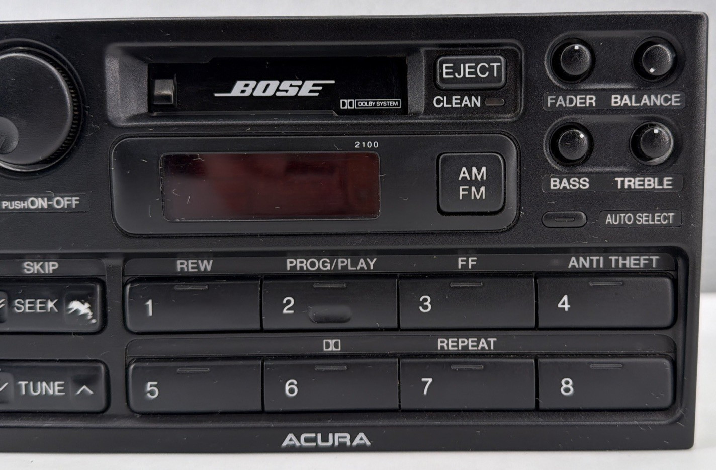 1991-1995 Acura Legend LS AM/FM Radio Bose Stereo For Parts 39100-SP0-A200-M1