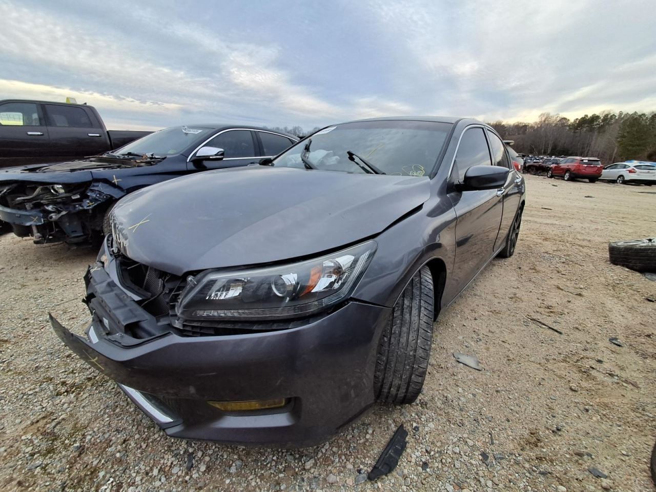 2013 Honda Accord OEM Used Radio Receiver Face Panel SED 638-72097