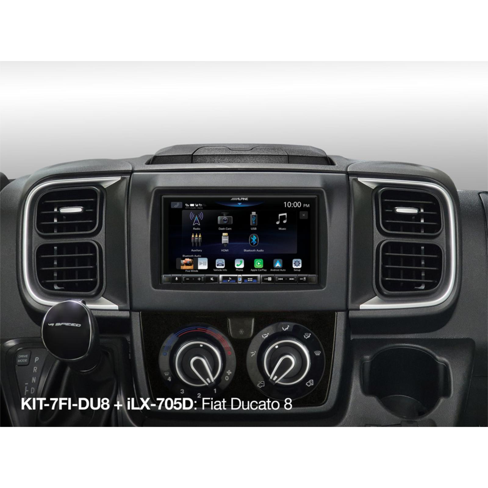 Alpine ILX-705D Apple CarPlay Android Auto DAB Radio Bluetooth 7″ Car Stereo