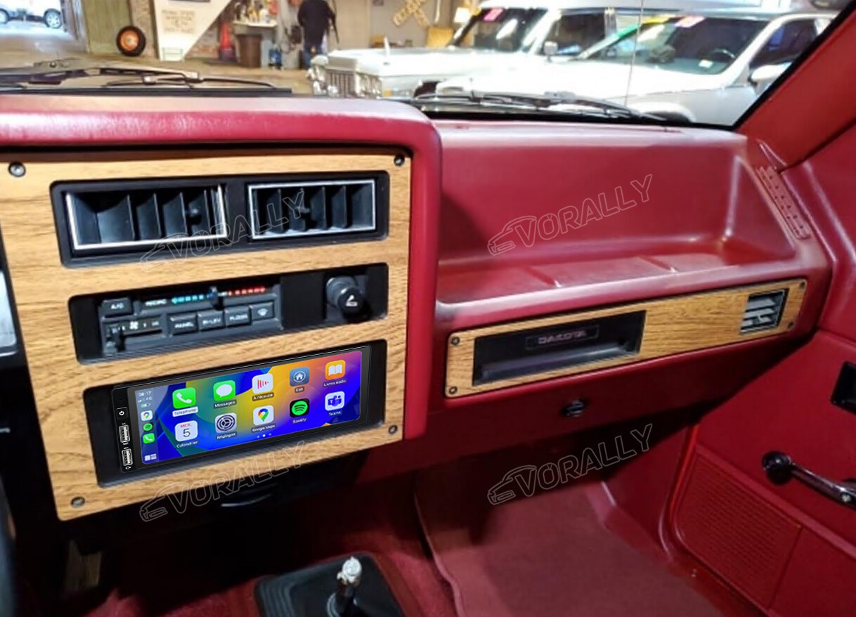 For 1987-1996 Dodge Dakota Apple Carplay Radio Android 14 GPS NAVI WIFI W/CAM