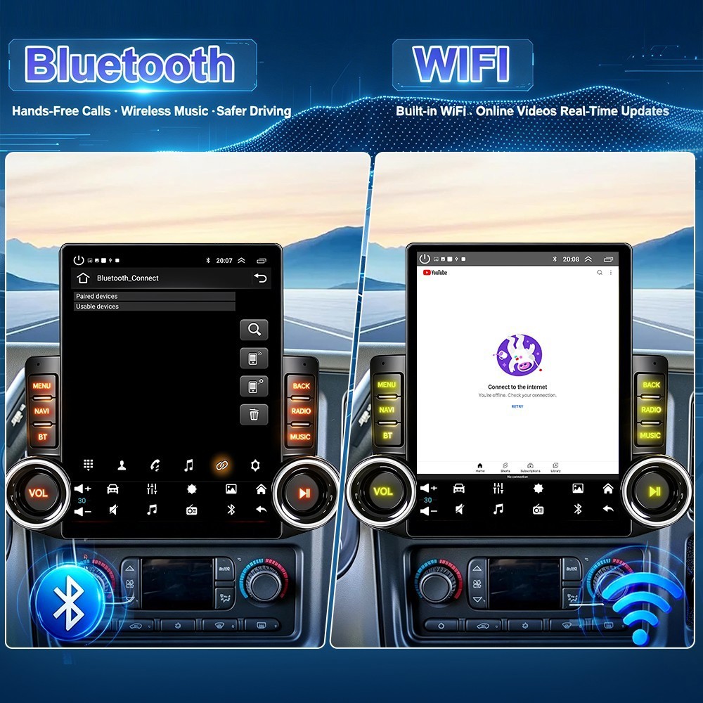 Carplay For Honda pilot 2016-2022 Android 15 2+64G Car Stereo Radio GPS FM/RDS
