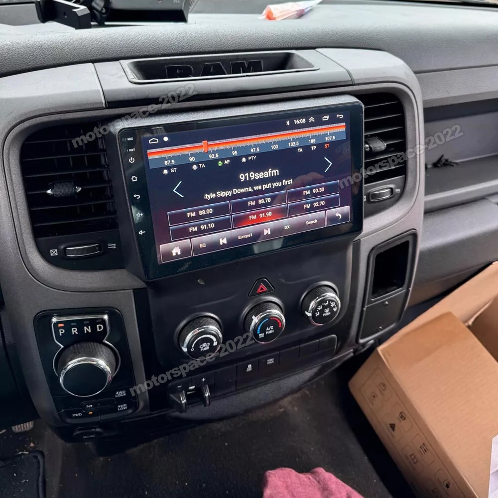 4+64G Android 15 Carplay Radio Stereo For Dodge Ram 1500 2500 3500 2013-2018 GPS