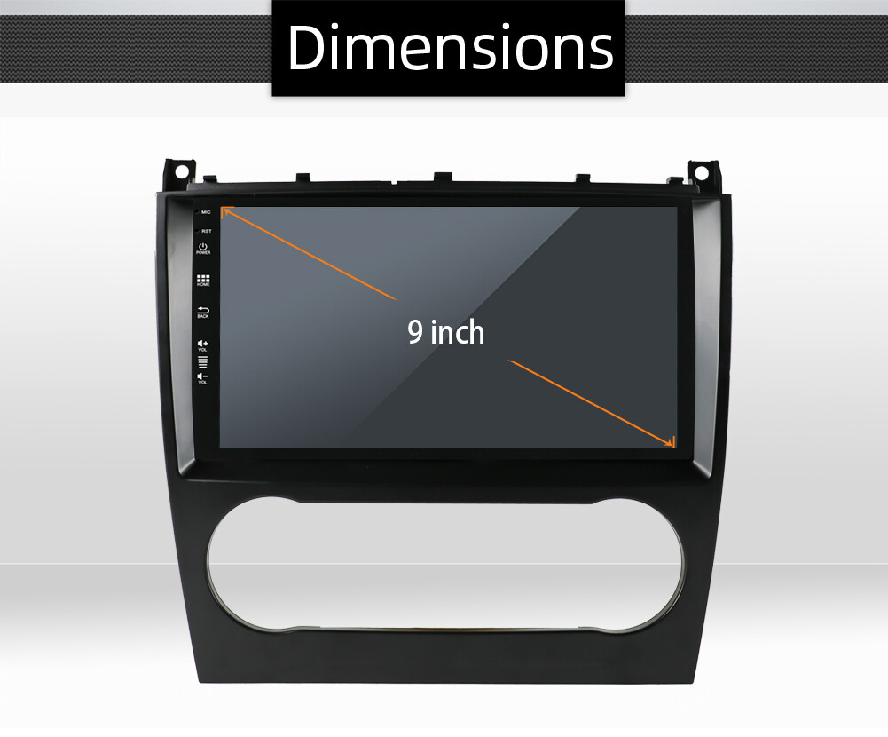 Android13 For Mercedes Benz C-Class W203 Car Stereo Radio GPS Navi CarPlay 128GB