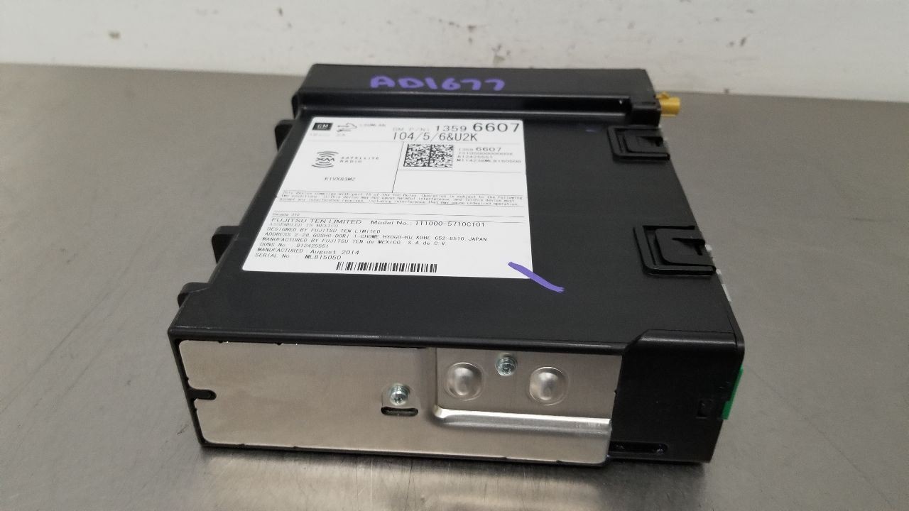 15 GMC SIERRA 1500 RADIO AUDIO RECEIVER 13596607