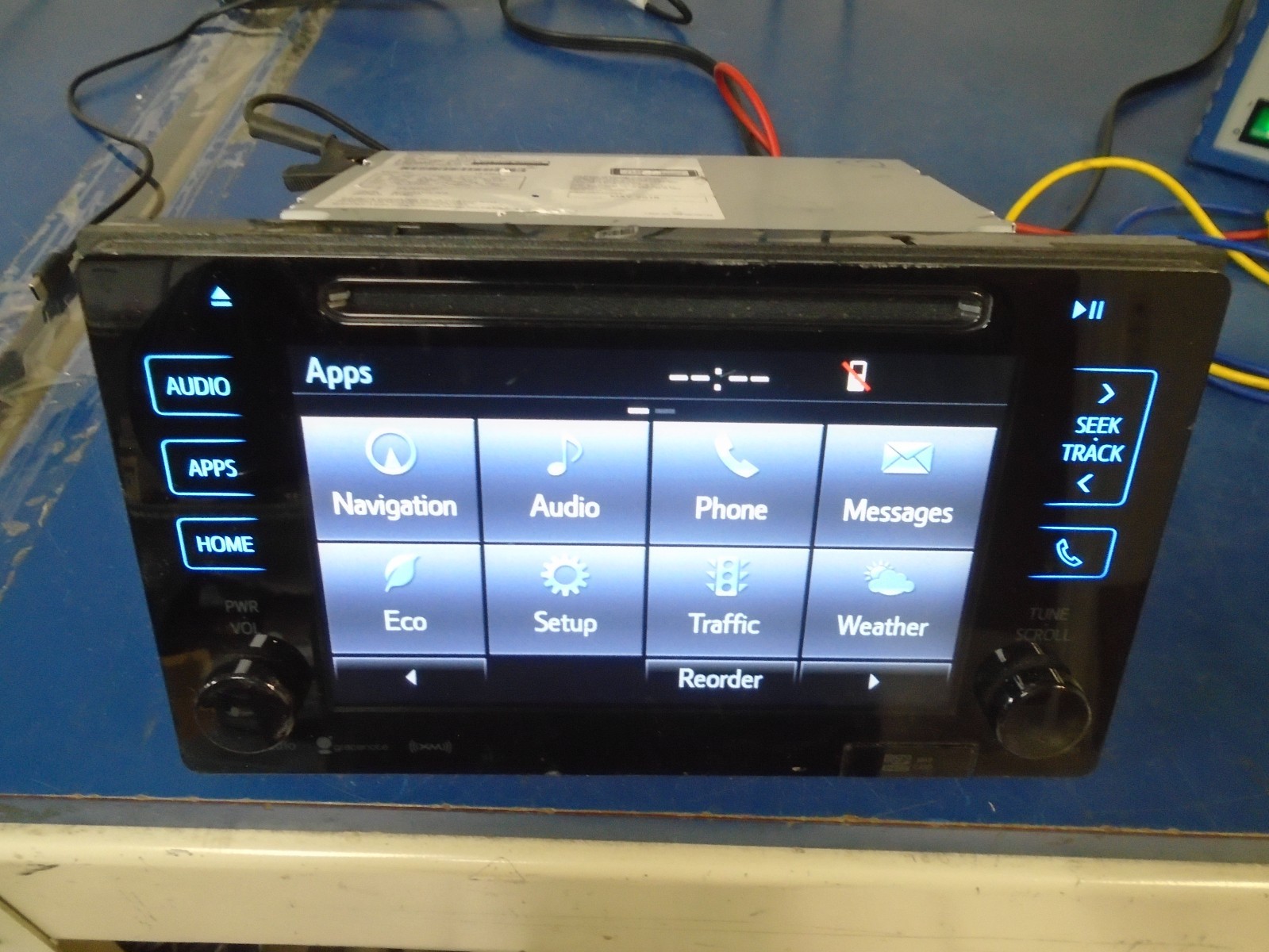 Radio Receiver GPS head unit 2016 TOYOTA TACOMA 86100-04160 510103 Non JBL