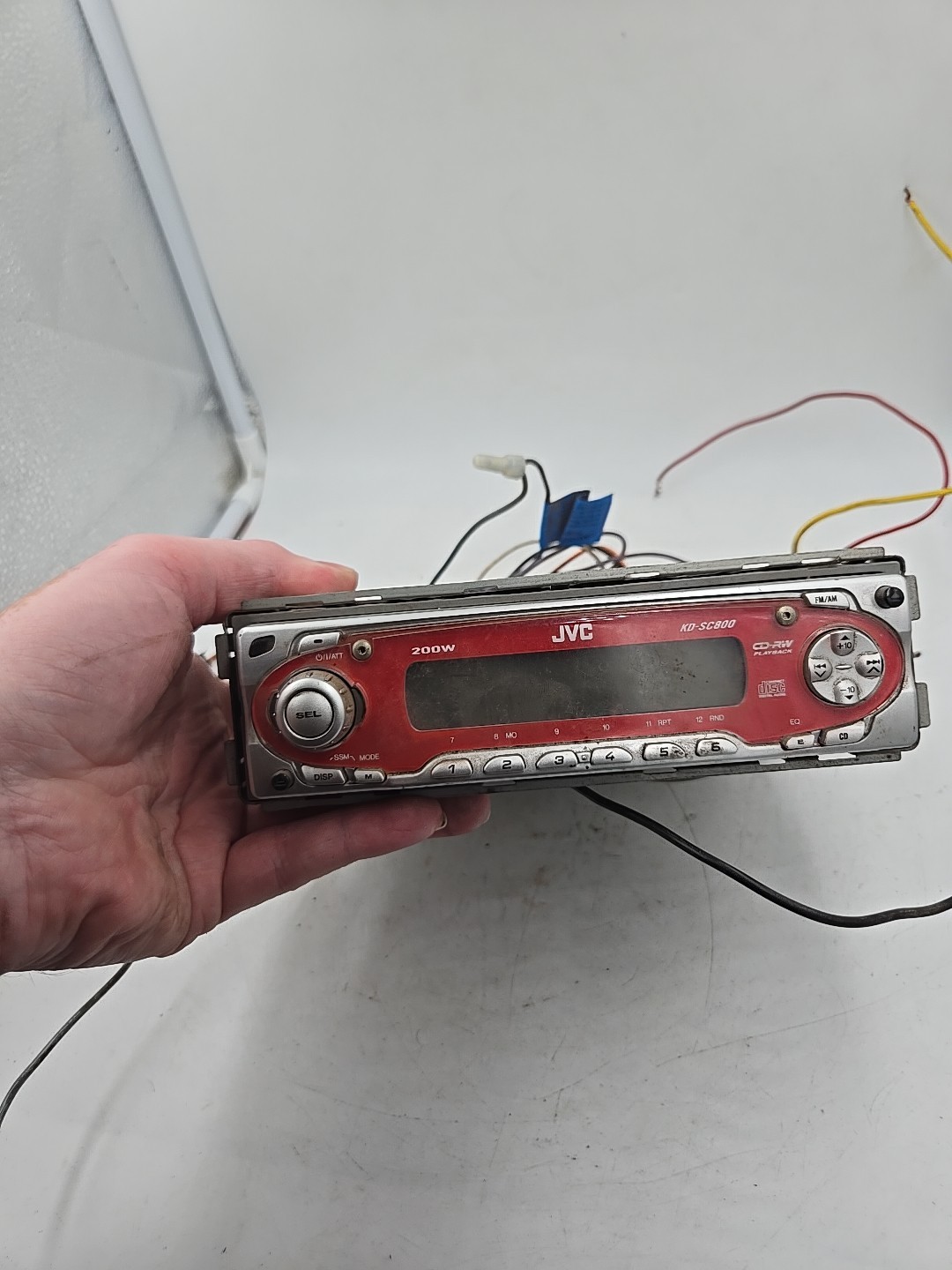 JVC CD Receiver KD-SC800 For Parts And Repair