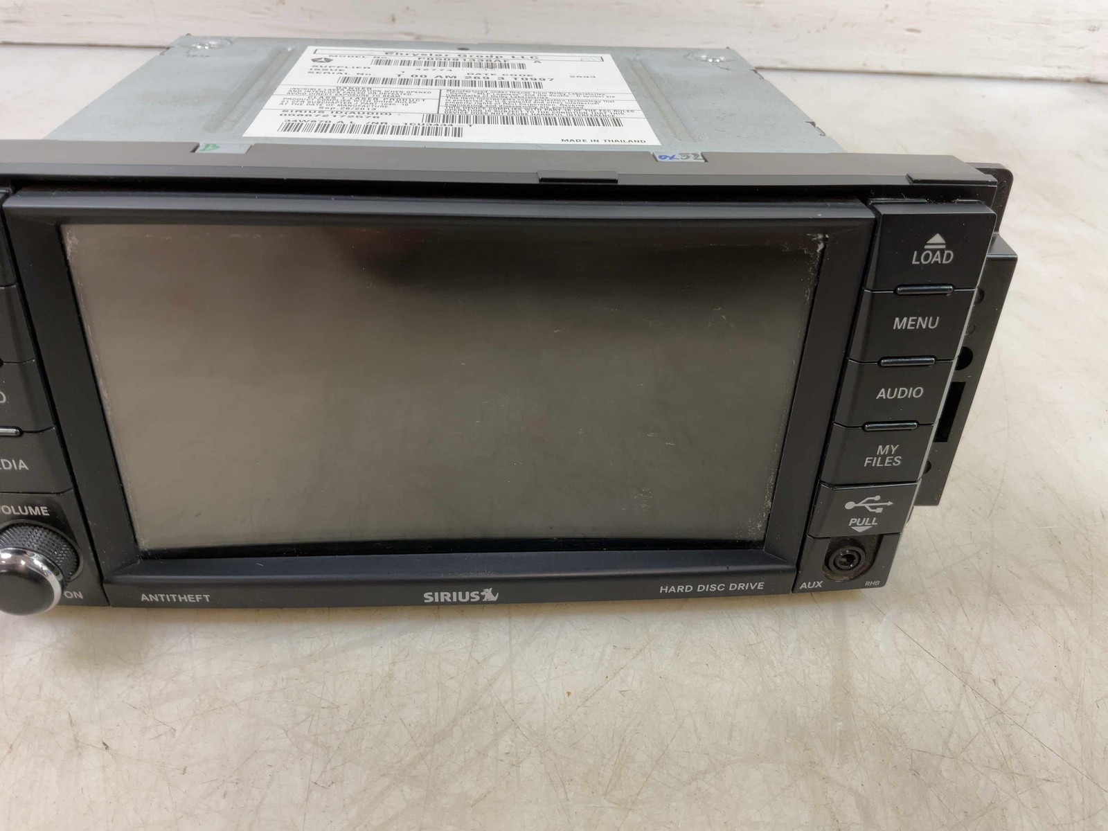 Jeep JK Wrangler OEM RHB Touchscreen Radio 05091338AF 2014 173459