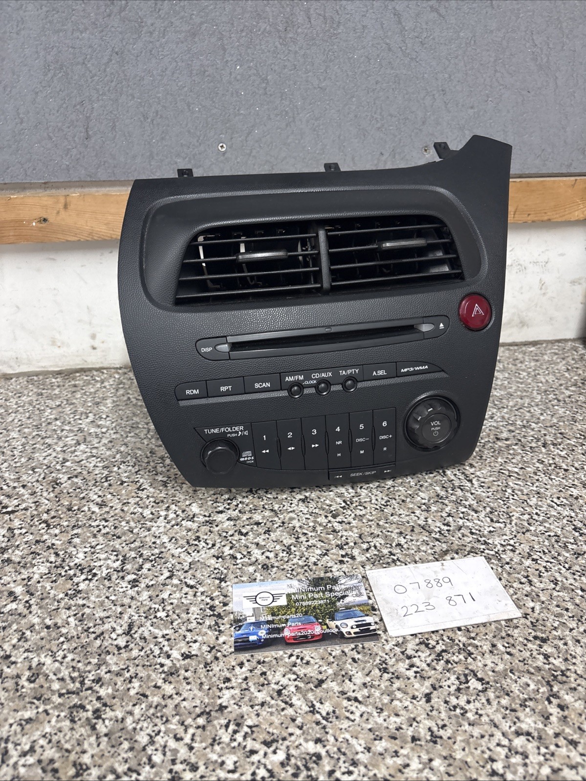 Honda Civic FN2 Genuine Radio/ CD Player Head Unit 2006-2011