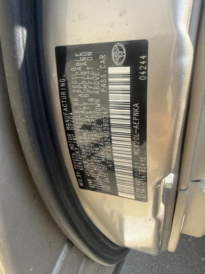 2000-2004 Toyota Avalon Radio CD And Cassette Premium OEM 1545921