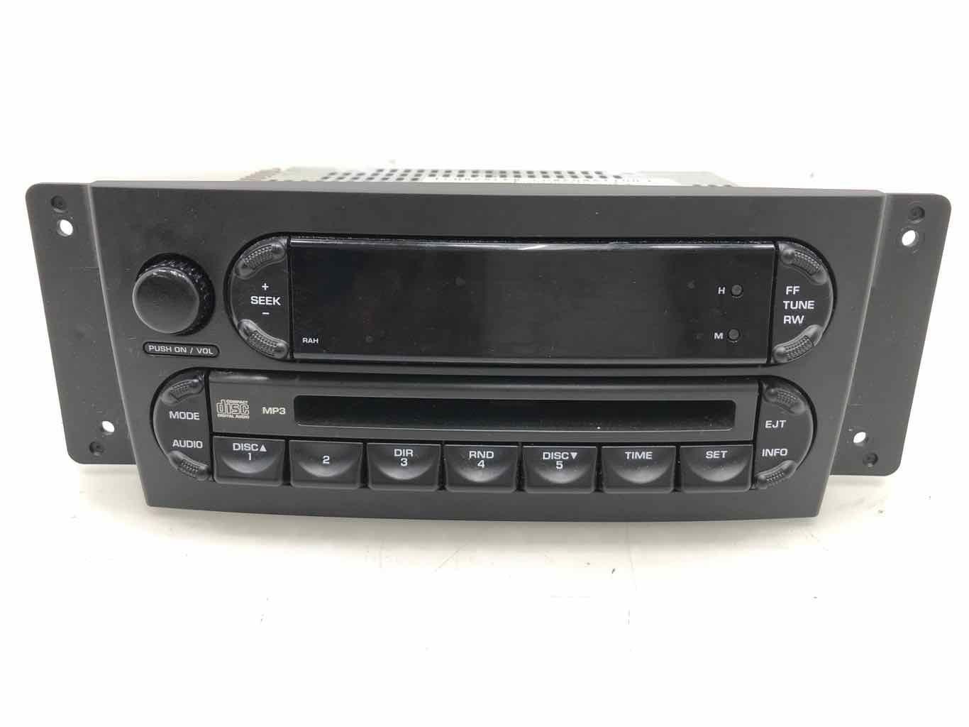 2004-08 Chrylser Pacifica AM-FM-CD Radio Receiver opt RAH Tested OEM#5094564AC