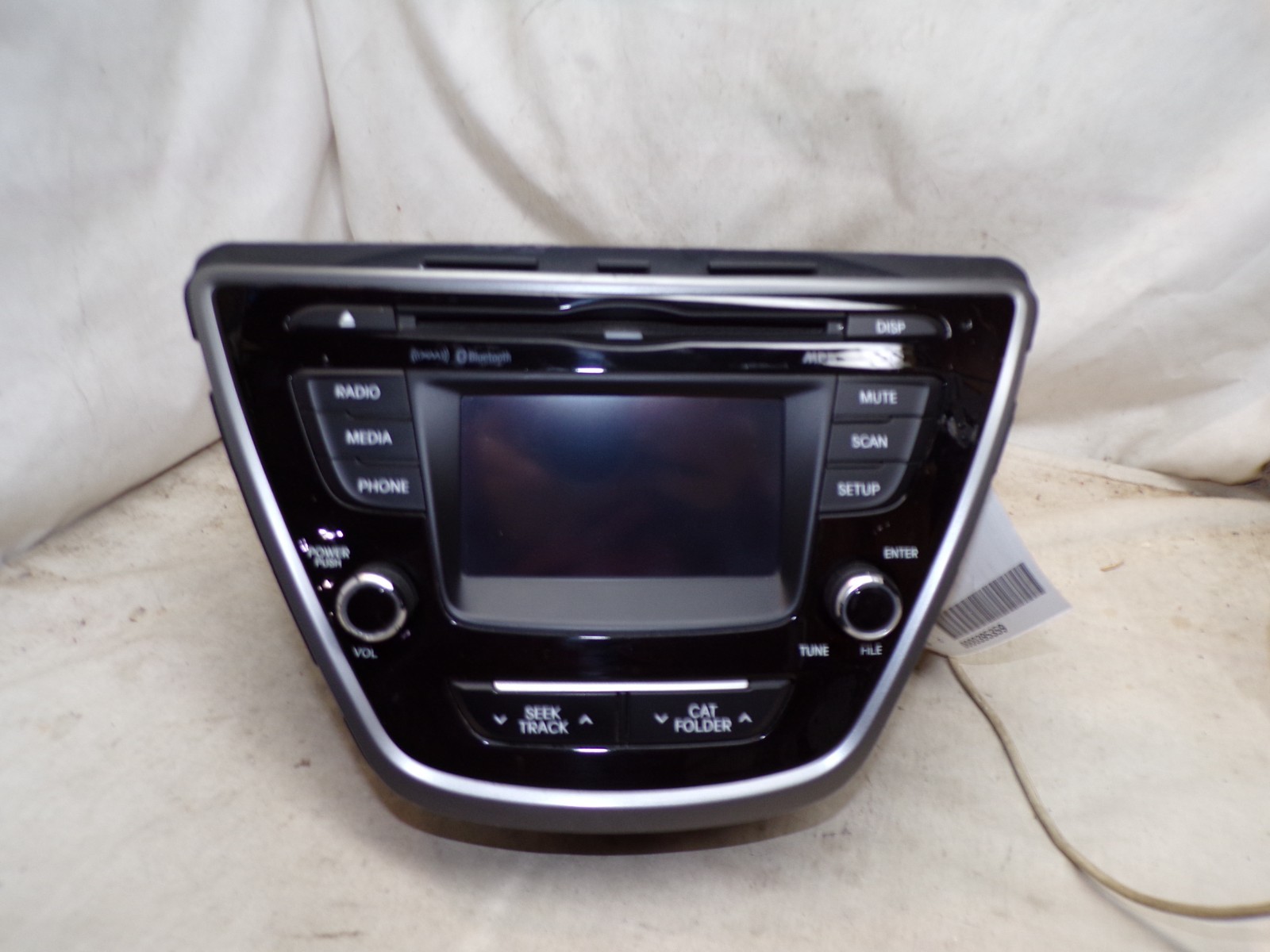 14 15 Hyundai Elantra AM FM Radio Cd MP3 XM SAT Player 96180-3X165GU WTC71
